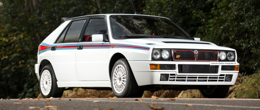 Celebra la Lancia Delta HF Integrale con le nostre esclusive T-shirt