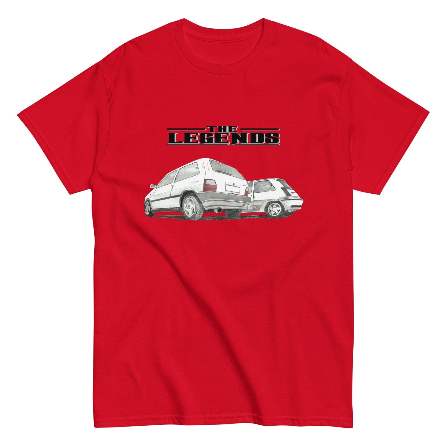 T-shirt Fiat Uno Turbo Vs Renault 5 Gt