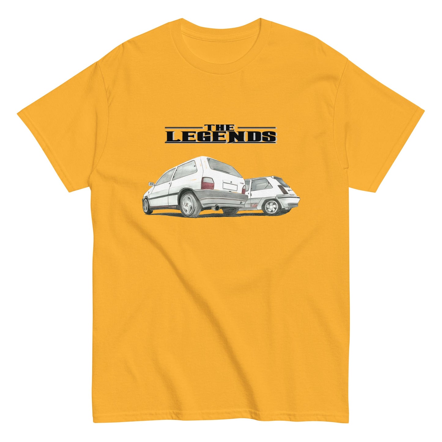 T-shirt Fiat Uno Turbo Vs Renault 5 Gt