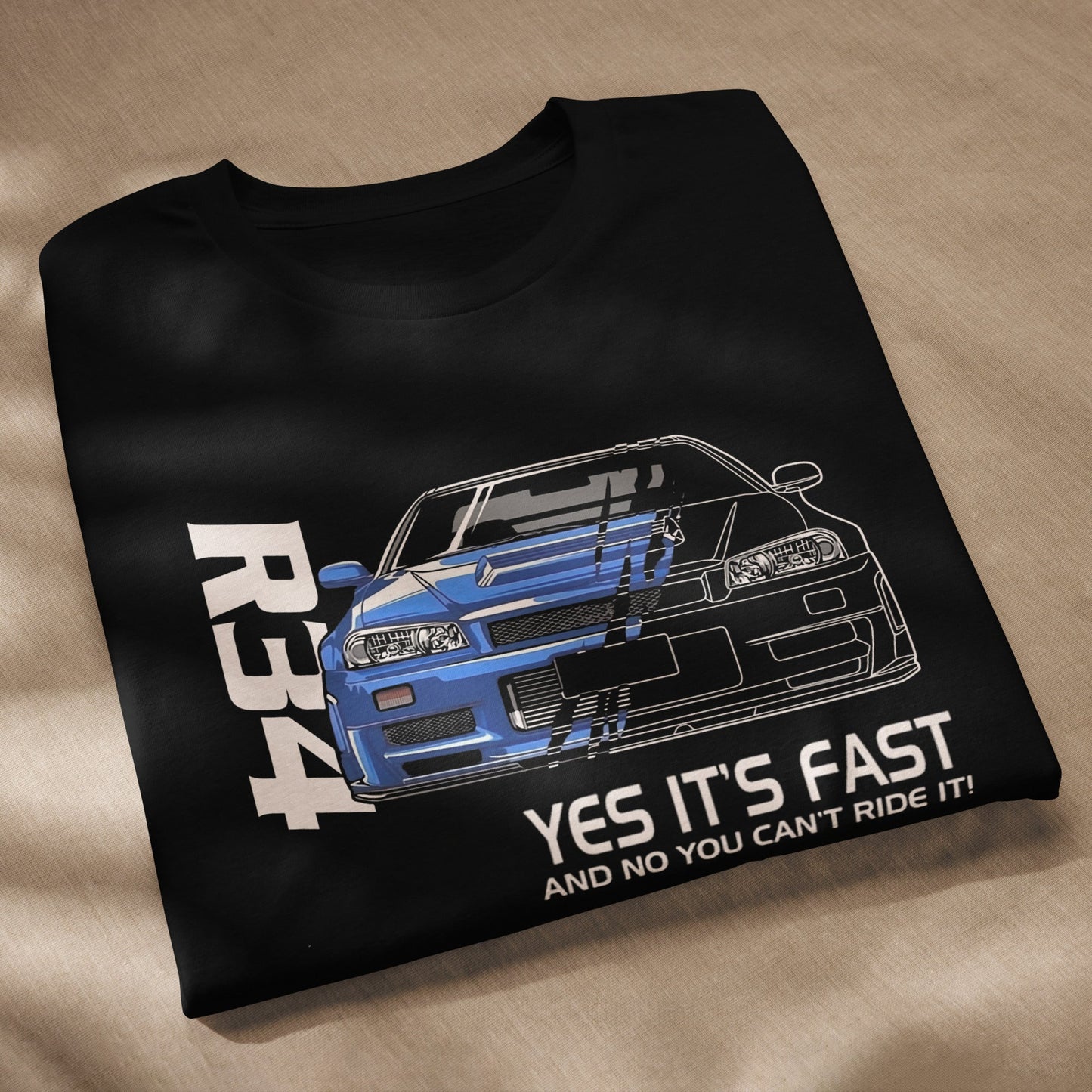 T-shirt Nissan Skyline Gt-R R34