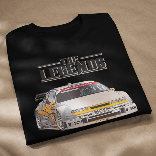 T-shirt Opel Calibra Turbo DTM – Maglietta per fan delle corse anni ’90
