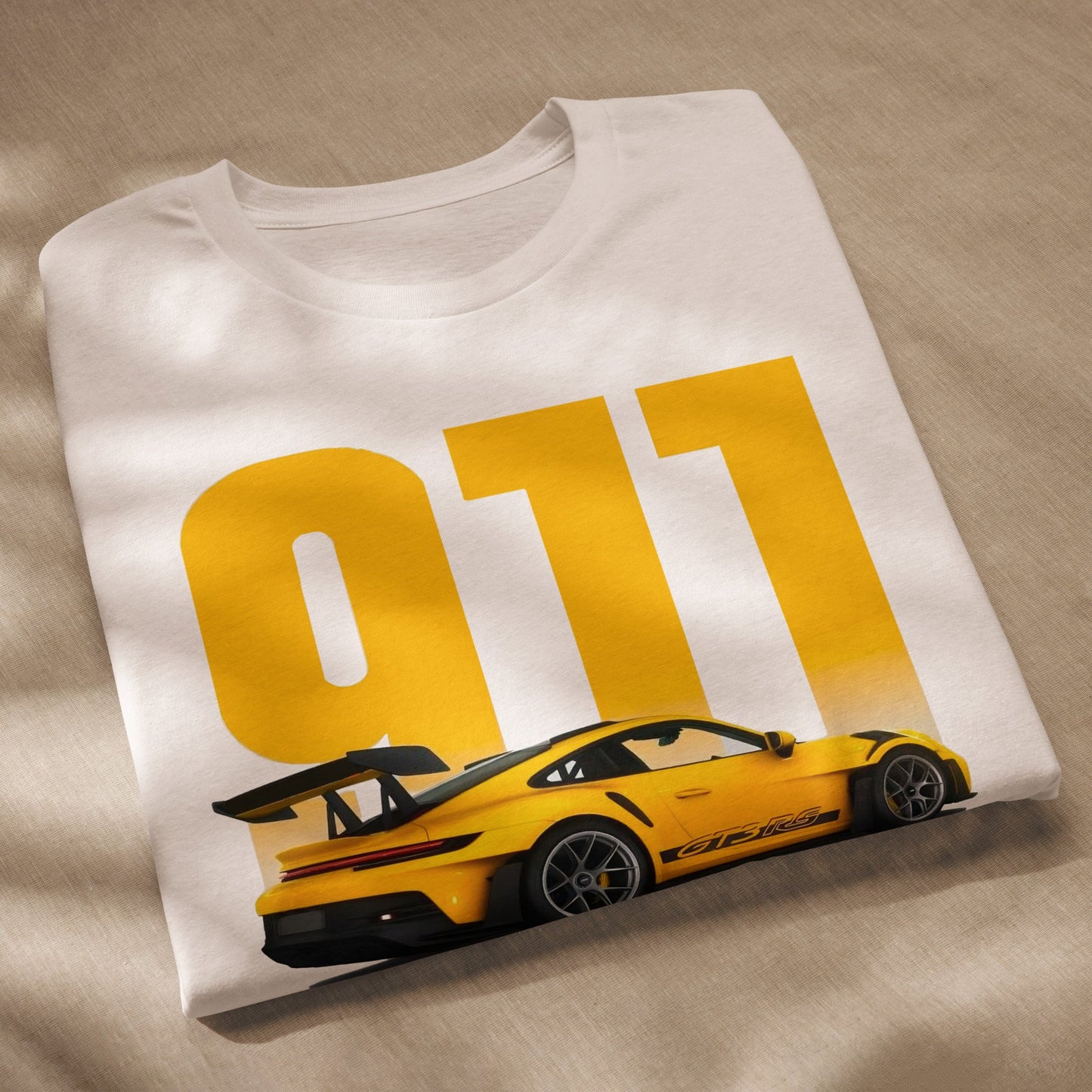 T-shirt Porsche Gt3 Yellow