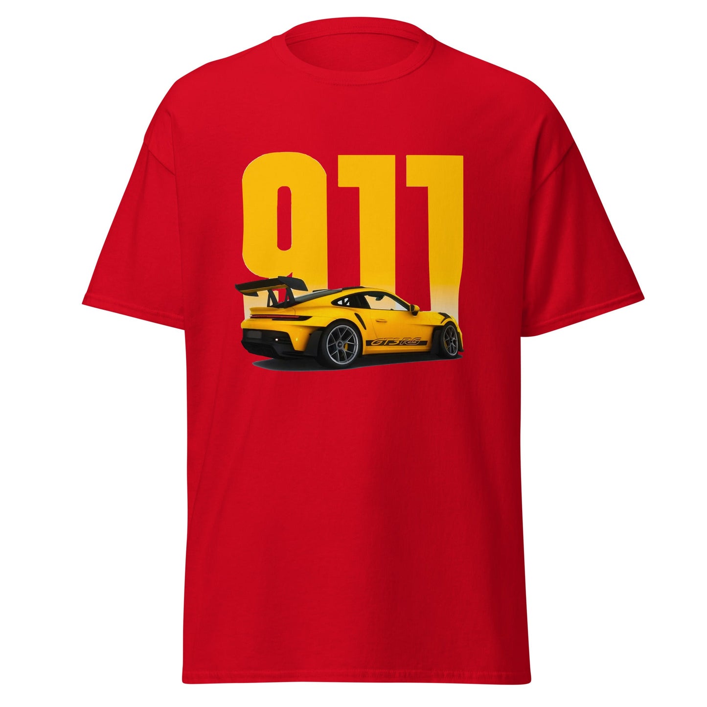 T-shirt Porsche Gt3 Yellow